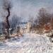 The Road to Giverny, Winter
